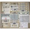 Image 1 : Railroad Stock and Bond Assortment, ca. 1850s to 1920s,