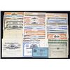 Image 1 : U.S. Railroad Stock and Bond Assortment, ca.1870s to 1960s.