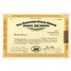 Image 1 : CT. Hartford Steam Boiler Inspection Insurance Co., 1982 Specimen Stock Cert, XF