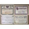 Image 1 : Electric Light Companies, 1890 to 1927, Issued Stock Certificate Quartet.