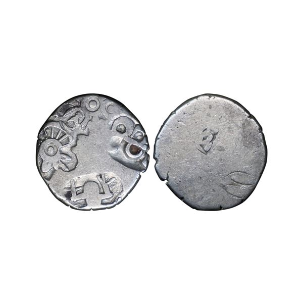 Magadha Imperial Series IVd, Silver Karshapana, 3.05 gms,