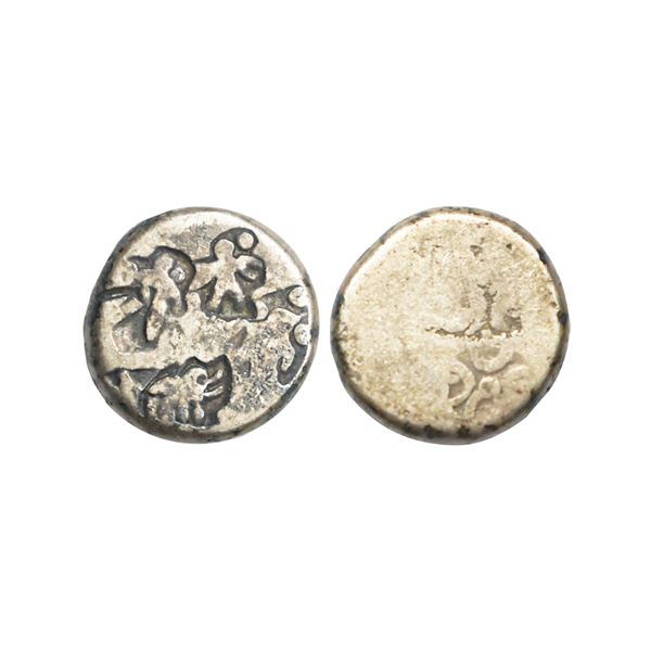 Magadha Imperial Series VII, Silver Karshapana, 3.37 gms,