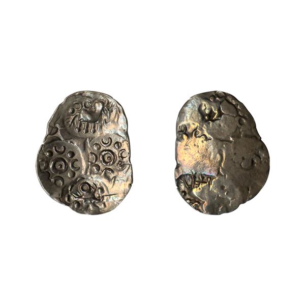 Vidarbha Janapada, Godavari valley, Silver ½ Karshpana, 1.47 gms,