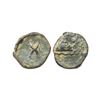 Image 1 : Ancient, Post-Mauryan, Anonymous Issue, Taxila type, Copper Unit, 3.30 gms
