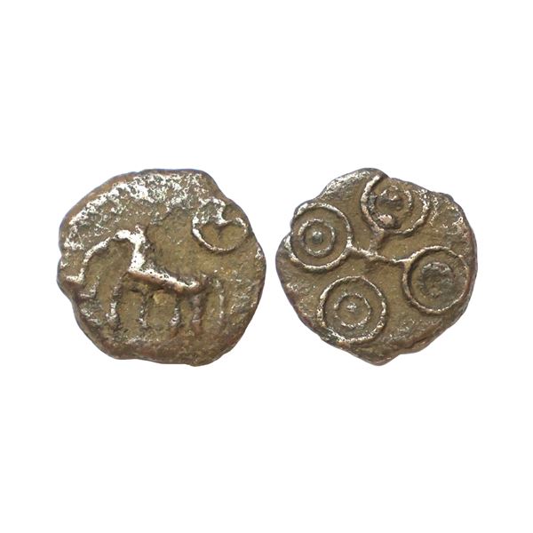 Ancient, Post-Mauryan, Kaushambi Region, Cast Copper, 1.05 gms