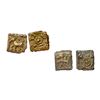 Image 1 : Ancient, Post Mauryan (2nd-1st Century BC), Cast Copper Unit, Set of two, 1.06 gms, 1.02 gms