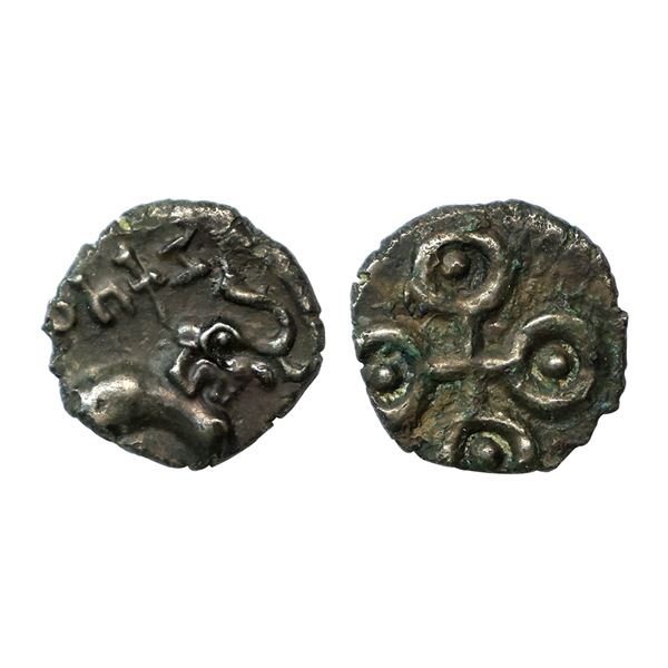 Ancient, Satavahanas, Siri Satakarani (1st century AD), Potin Unit, 3.15 gms,