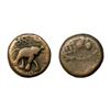 Image 1 : Satavahana Dynasty, Sri Satakarni (100-50 BC), Nasik Region, Copper Unit, 10.39 gms