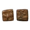 Image 1 : Ancient, Satavahanas, Kochhiputra Sri Satakarni (60-40 BC) Copper Unit, 2.36 gms,