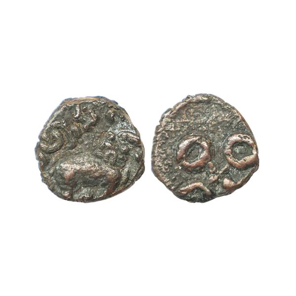 Satavahana Dynasty, Yajna Satakarni (100 BC), Copper Unit,