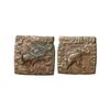 Image 1 : Indo Scythian, Maues (125-85 BC), Copper Obol, 8.09 gms