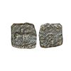 Image 1 : Indo Scythians, Northern Satraps, Mujatria (1-20 AD), Copper Unit, 2.31 gms