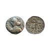 Image 1 : Indo-Parthian, Orthagnes (1 BC - 20/30 AD), Copper Tetradrachm, 6.67 gms