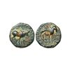 Image 1 : Ancient, Kushan, Kujula Kadphises (c. 1st Century AD), Copper Units, 4.29 gms