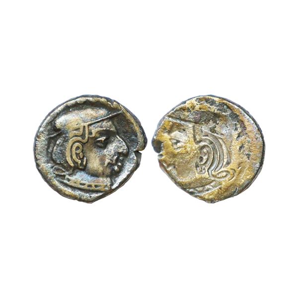 Ancient, Western Kshatraps (Kardamaka family), Gujarat, (2nd-4th Century AD), Silver Dramma, 2.23 gm