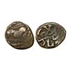 Image 1 : Ancient, Nagas of Padmavati, Skandanaga (310-325 CE), Copper Unit, 1.69 gms
