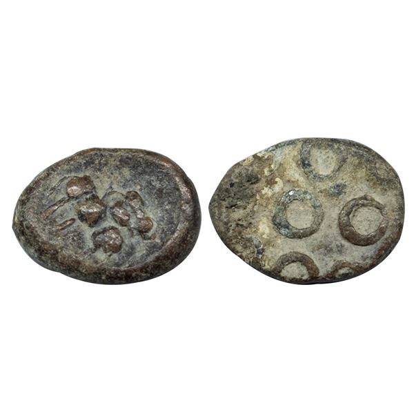 Ikshvakus(3rd century AD), Lead Unit, 3.70 gm