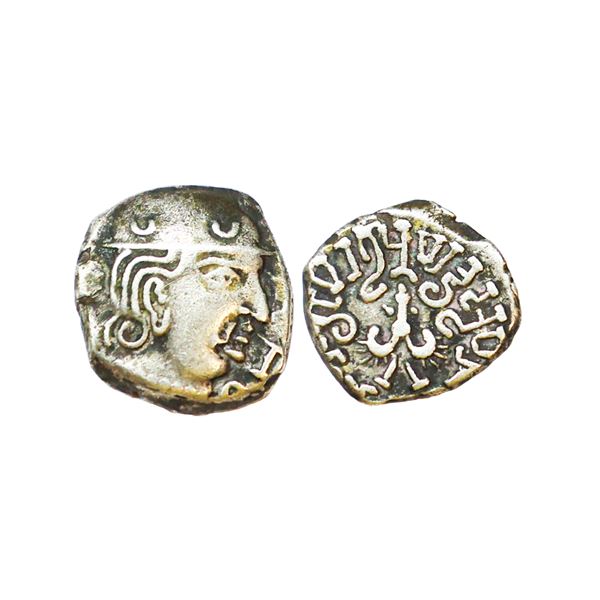 Ancient, Guptas, Kumara Gupta I (c. 415-455 AD), Silver Dramma, 2.10 gms