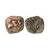 Image 1 : Ancient, Kalachuris of Mahismati, Krishnaraja (c. 6th-7th Century AD), Copper Unit, 0.57 gms