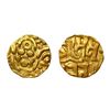 Image 1 : Chandellas of Jajekabhukti, Madanavarman (1129-1163 AD), Gold 1-1/8 Masha, 1.00 gms