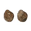 Image 1 : Post Vijayanagar, Local Polygars issue, (17th -18th Century AD), Copper Kasu, 1.62 gms,