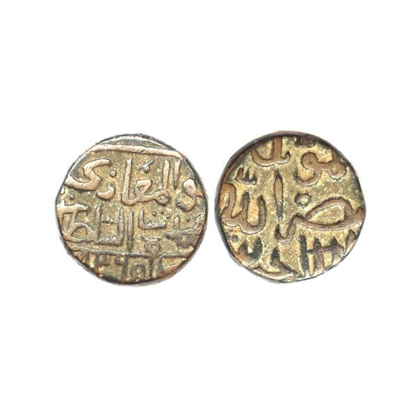 Bahmani Sultanate, Shihab Al-din Ahmad Shah I (AH 825-838, 1422-1435 AD), Copper Ghani, 8.00 gms