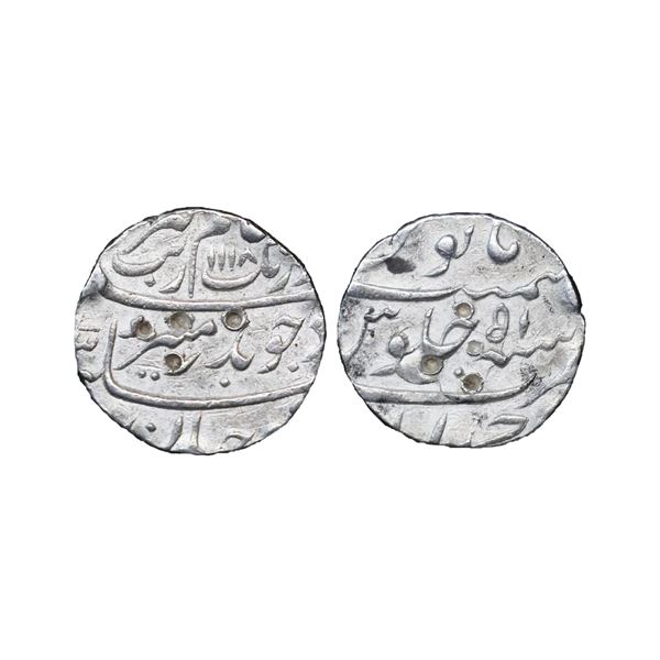 Mughal, Aurangzeb (AH 1068-1118, 1658-1707 AD), Silver Rupee, 11.51 gms