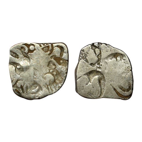 Ancient, Archaic Punch Marked Coinage, from middle Ganga valley, Kosala Mahajanapada, (6th-4th Centu