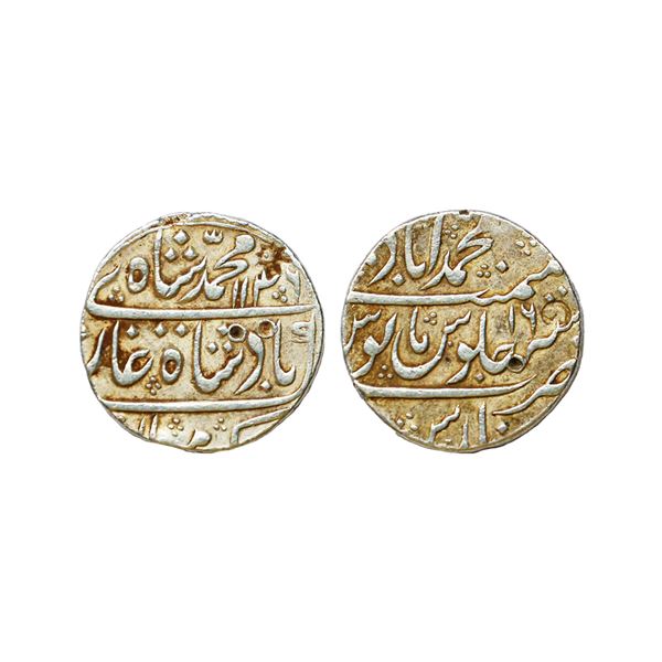 Mughal, Muhammad Shah (AH 1131-1161, 1719–1748 AD), Silver Rupee, 11.28 gms
