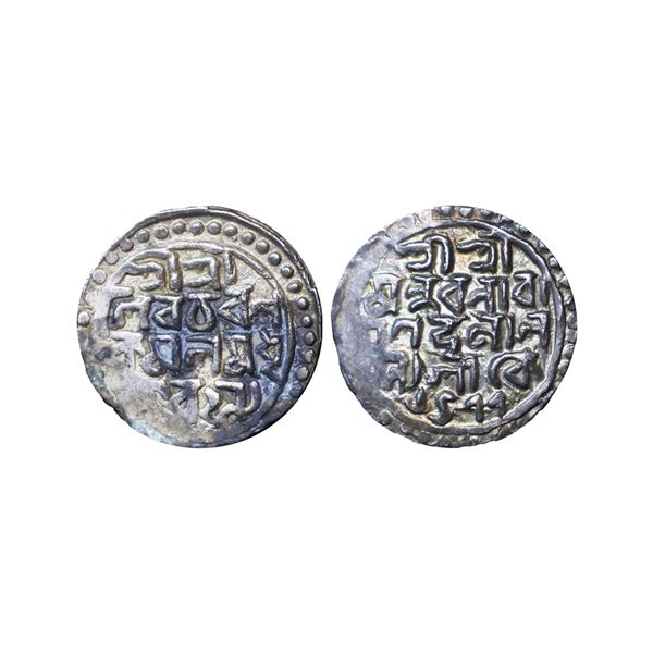 Independent Kingdoms, Cooch Behar, Nara Narayan (SE 1477-1509, 1555-1587 AD), Silver Tanka, 10.47 gm