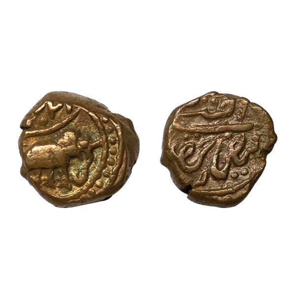 Mysore, Tipu Sultan (AM 1215-1227, 1787-1799 AD), Copper ¼ Paisa, 3.19 gms