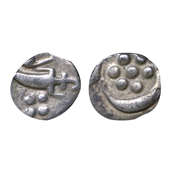 Baroda State, Silver 1/8 Rupee, 1.45 gms