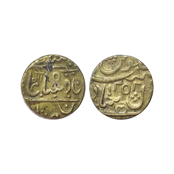 Narayanpett, Hyderabad Feudatory, INO Shah Alam II (AH 1174-1221, 1759-1806 AD), Silver Rupee, 11.26