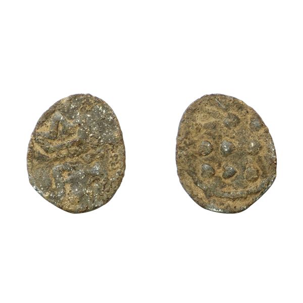 Indo Danish, Frederik III (1648-1670 AD), Lead Cash, 2.38 gms