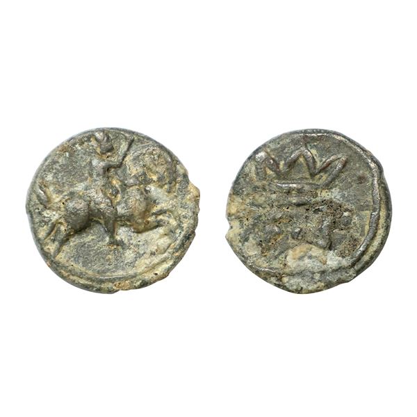 Indo Danish, Frederik III (1648-1670 AD), Lead Cash, 3.20 gms