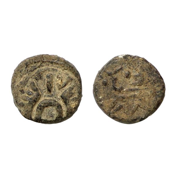 Indo Danish, Frederik III (1648-1670 AD), Lead Cash, 3.30 gms