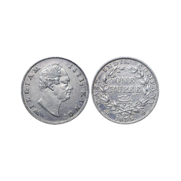 William IIII King, Silver Rupee, 1835