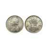 Image 1 : Victoria Empress, Silver Rupee, 1887, C2/I(I), B incuse Inverted