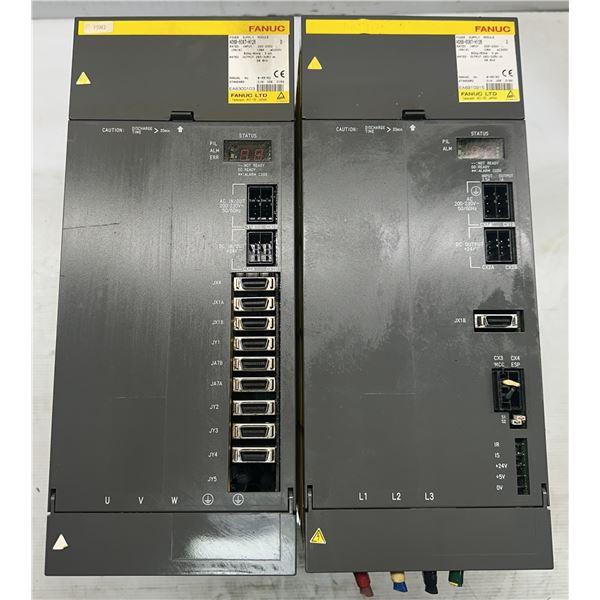 (2) Fanuc #A06B-6087-H126 Power Supplies