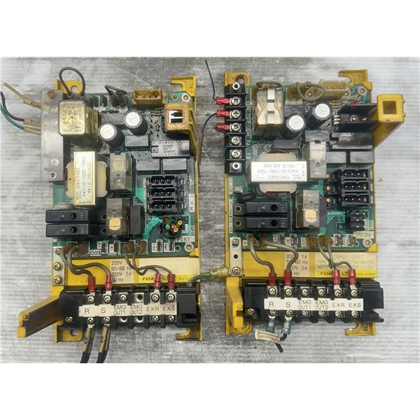 Lot of (2) Fanuc #A14B-0076-B001 Input Units