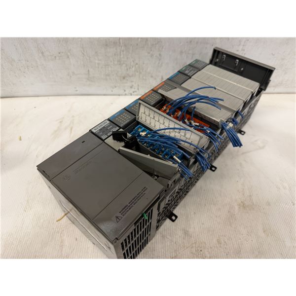 Allen-Bradley Rack w/Power Supply & Modules as Pictured