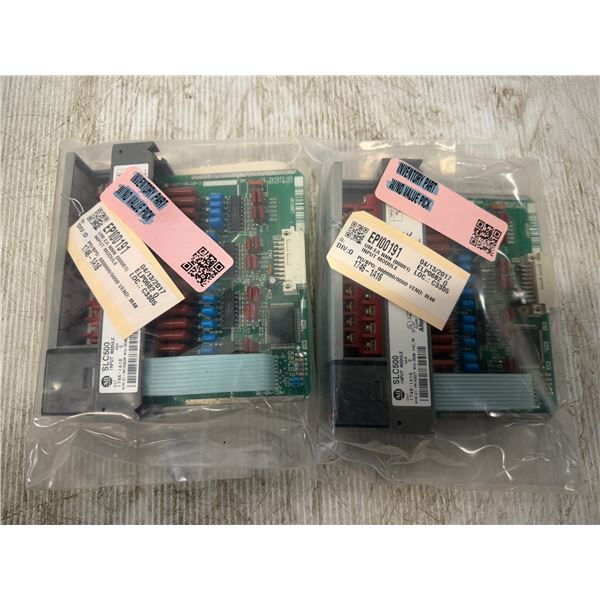 (2) Allen-Bradley #1746-IA16 Input Modules
