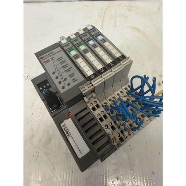 Allen-Bradley #1734-AENT / PN-492374, (2) #1734-OB8, (2) #1734-IB8
