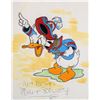 Image 1 : Donald Duck sketch signed by Walt Disney