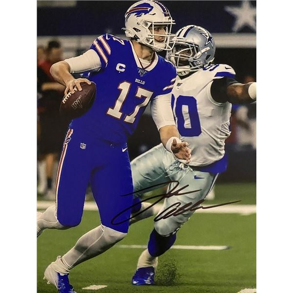 Buffalo Bills Quarterback Josh Allen signed photo
