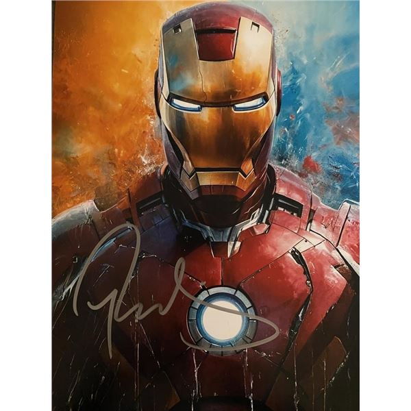 Iron Man Robert Downey Jr signed photo