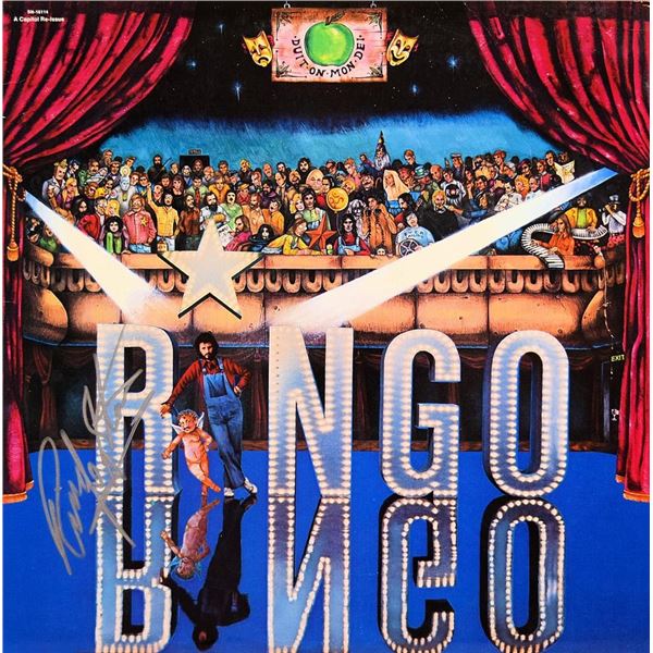 Ringo Starr signed Ringo album