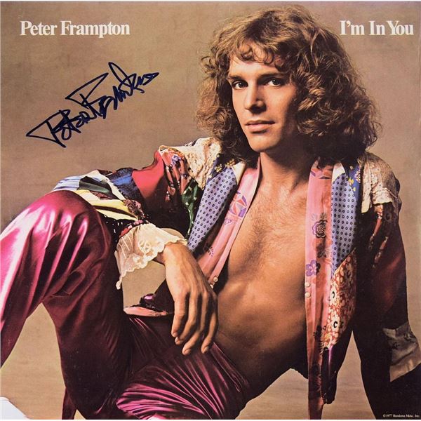 Peter Frampton I'm in You signed album