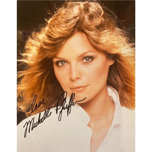 Michelle Pfeiffer Signed Photo