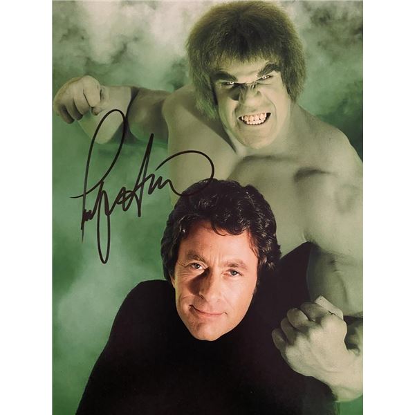 Incredible Hulk Lou Ferrigno signed photo